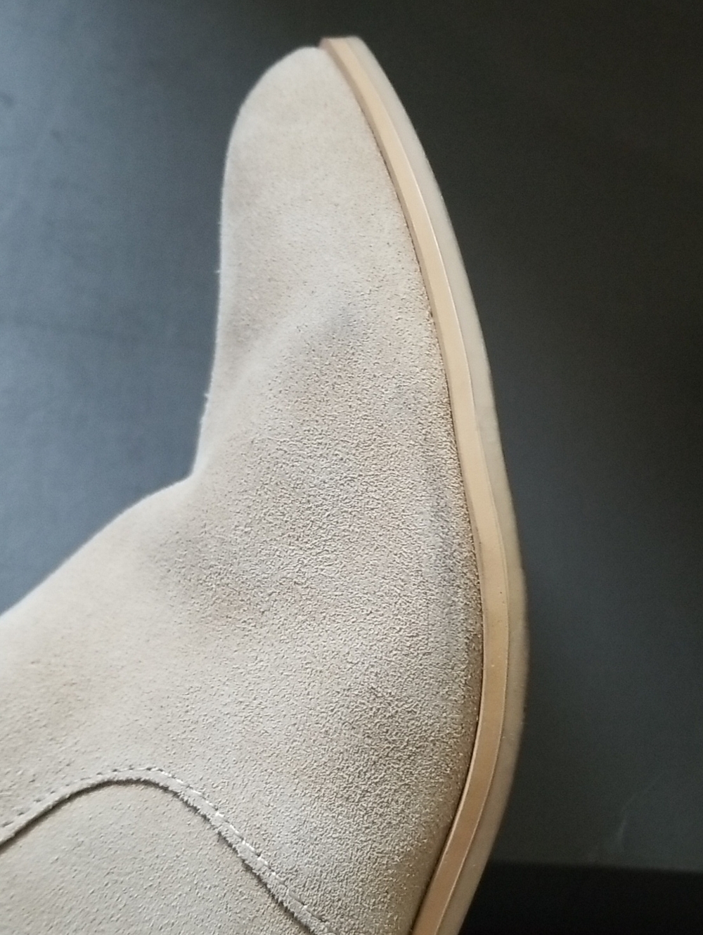 Dolce Vita Beige Suede Booties Size 9.5 - Picture 8 of 10